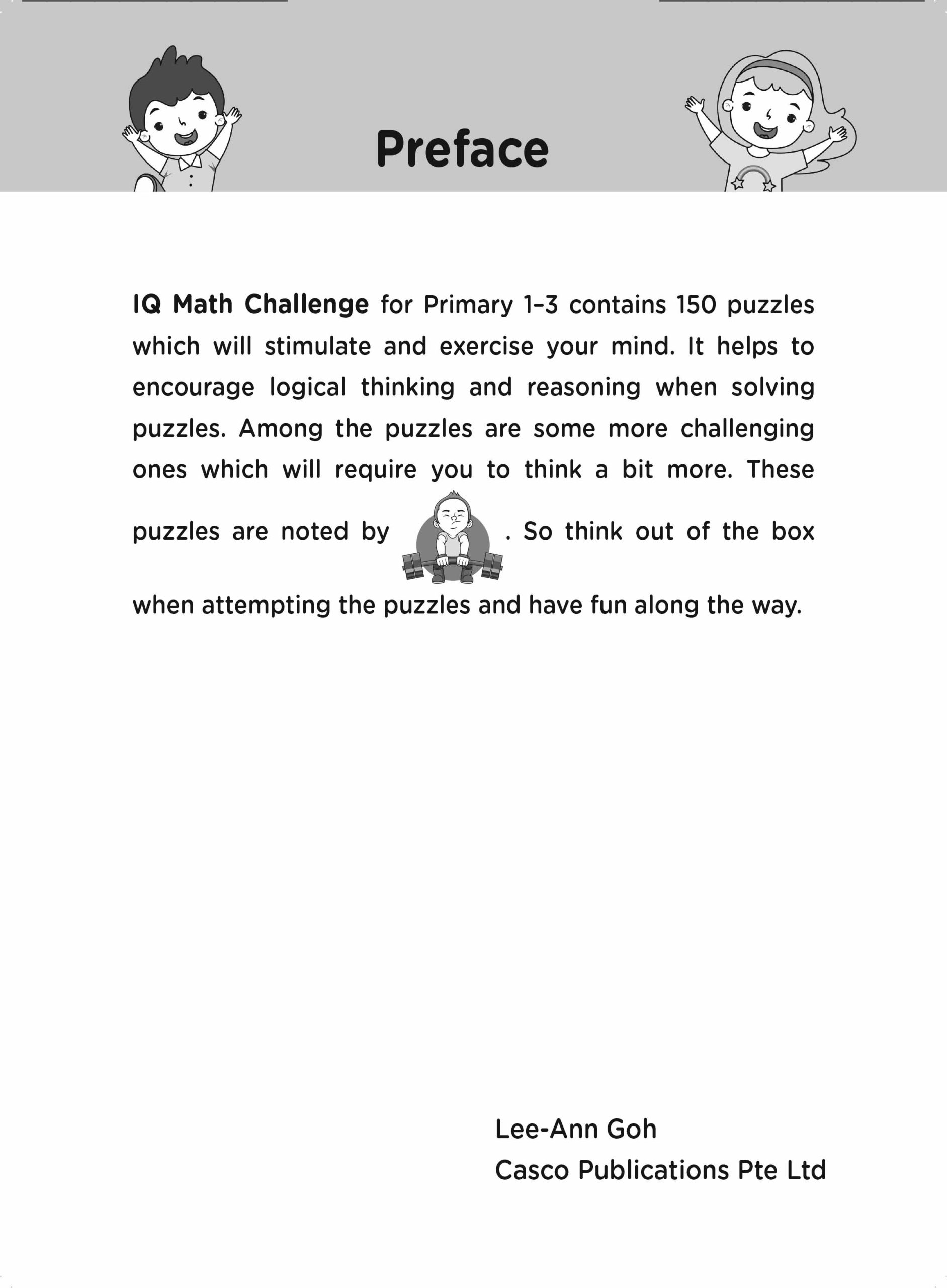 IQ Math Challenge Primary 1-3 [IQC1-3] – Casco Educational Supply Pte Ltd