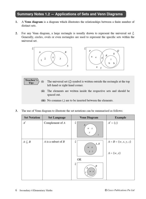 O Level Mathematics Topical Guide – 2nd Ed – Casco Educational Supply ...